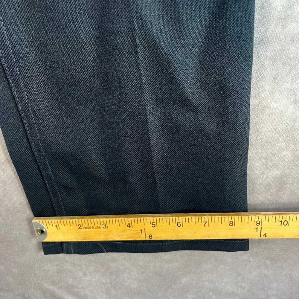 Levi's Sta-Prest Trousers Mens 31x34 Dark Blue Vintage 90s Made in USA 517 Style